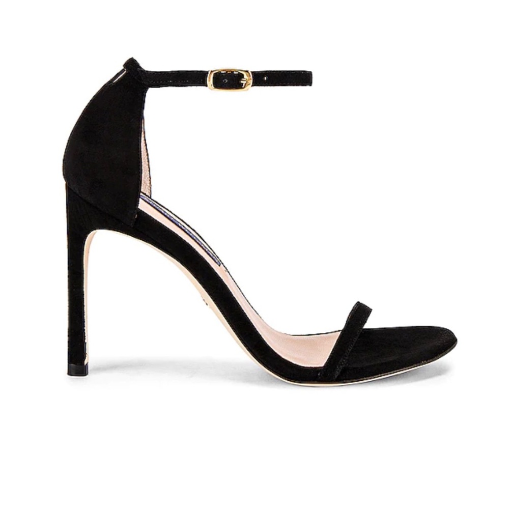 Nudistsong Heel in Black Suede
Stuart Weitzman